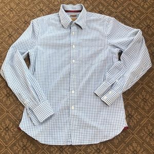 Trailer long sleeve cotton button down